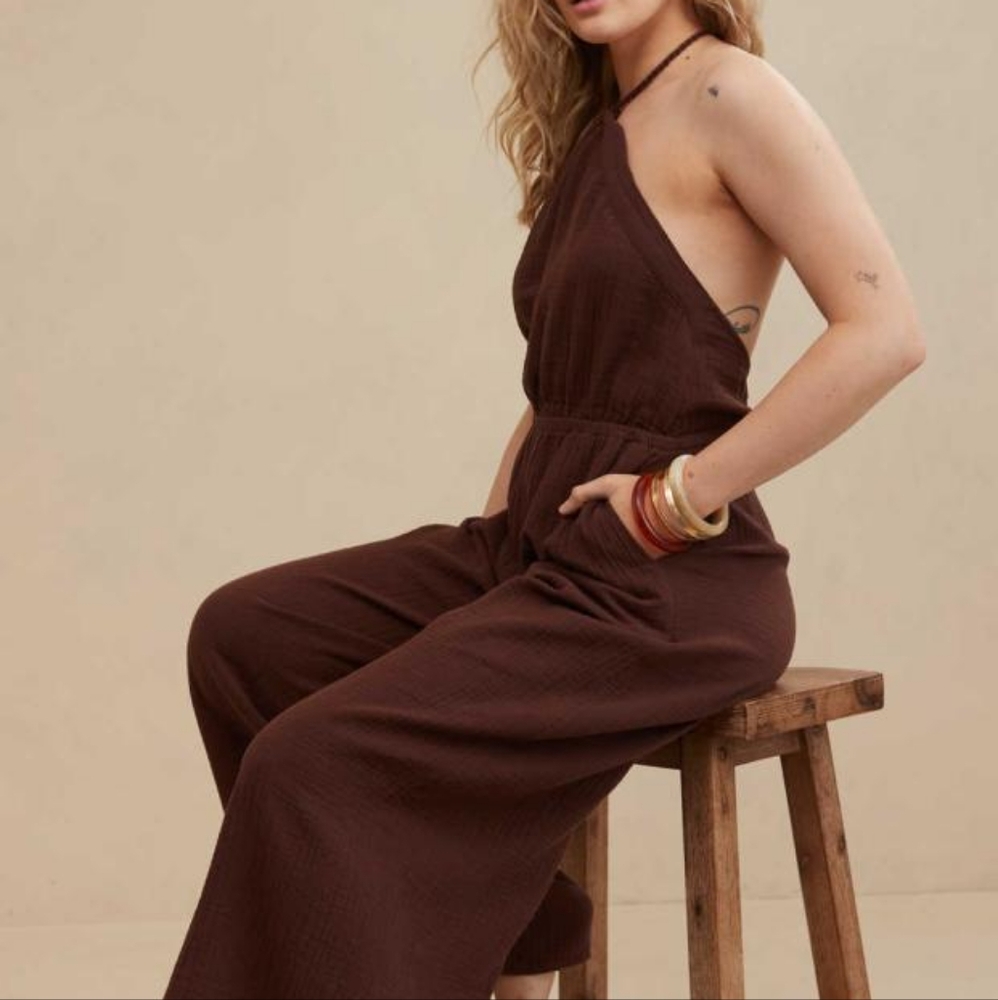 Aerie Halter Jumpsuit